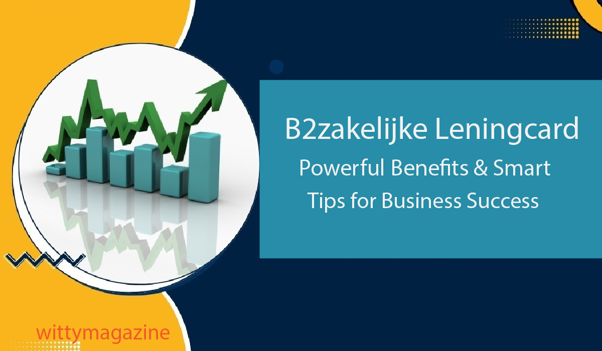B2zakelijke Leningcard
