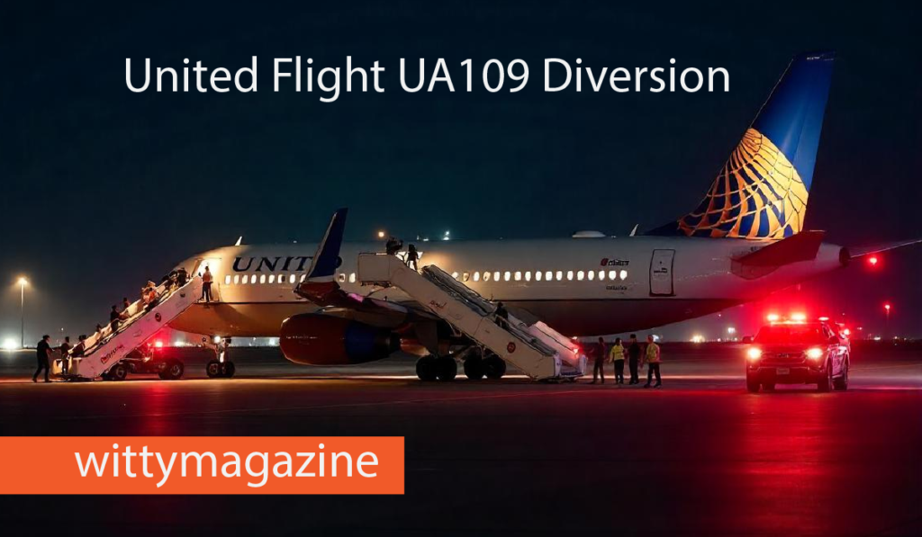 United Flight UA109 Diversion