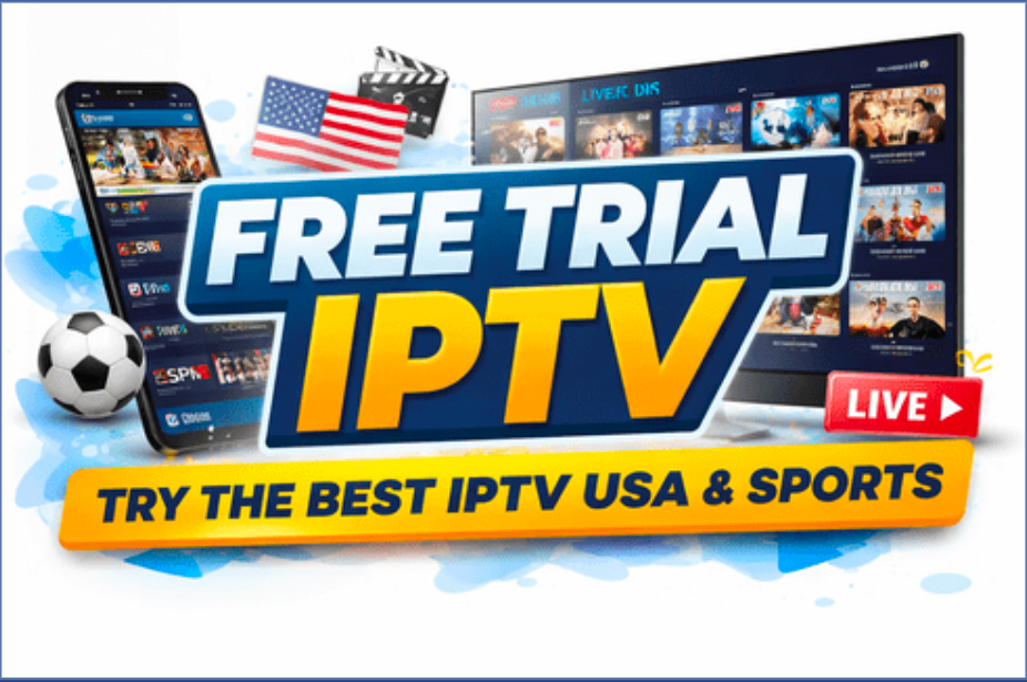 Free Trial IPTV 2026 – Best IPTV USA & Sports Streaming
