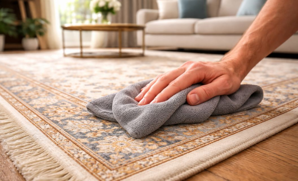 How to Clean a Silk Rug at Home Without Losing Shine or Color How to Clean a Silk Rug at Home Without Losing Shine or Color