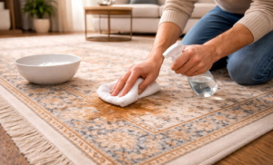 How to Clean a Silk Rug at Home Without Losing Shine or Color 2 How to Clean a Silk Rug at Home Without Losing Shine or Color 2