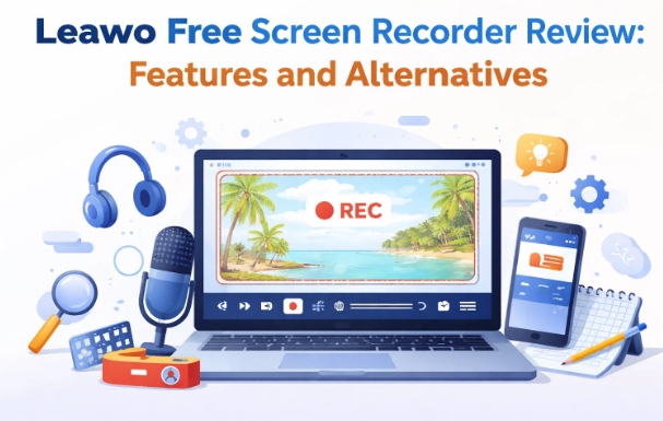 Leawo Free Screen Recorder Review: Features and Alternatives