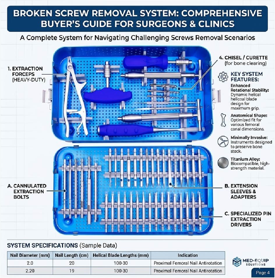 Broken Screw Removal Set: Complete Buyer’s Guide for Surgeons & Clinics