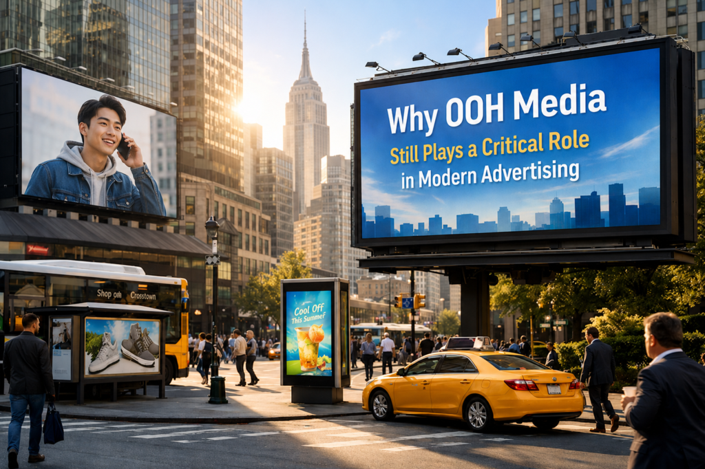 Why OOH Media Still Plays a Critical Role in Modern Advertising