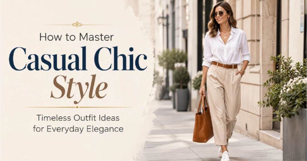 How to Master Casual Chic Style: Timeless Outfit Ideas for Everyday Elegance 2026