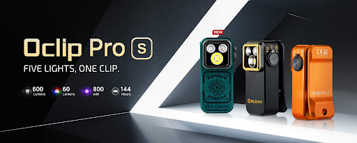 Olight Oclip Pro S: The Ultimate EDC Flashlight for Everyday Adventures
