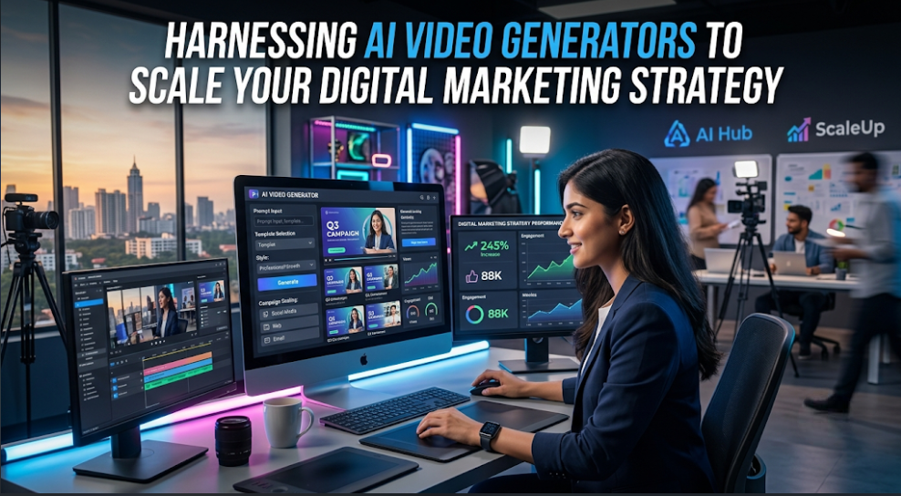 Harnessing AI Video Generators to Scale Your Digital Marketing Strategy