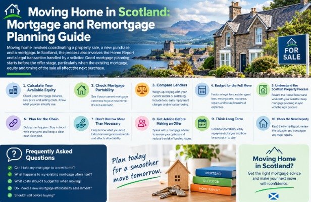 Moving Home in Scotland: Mortgage and Remortgage Planning Guide Moving Home in Scotland: Mortgage and Remortgage Planning Guide